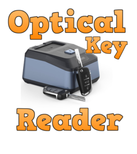 Optical key reader